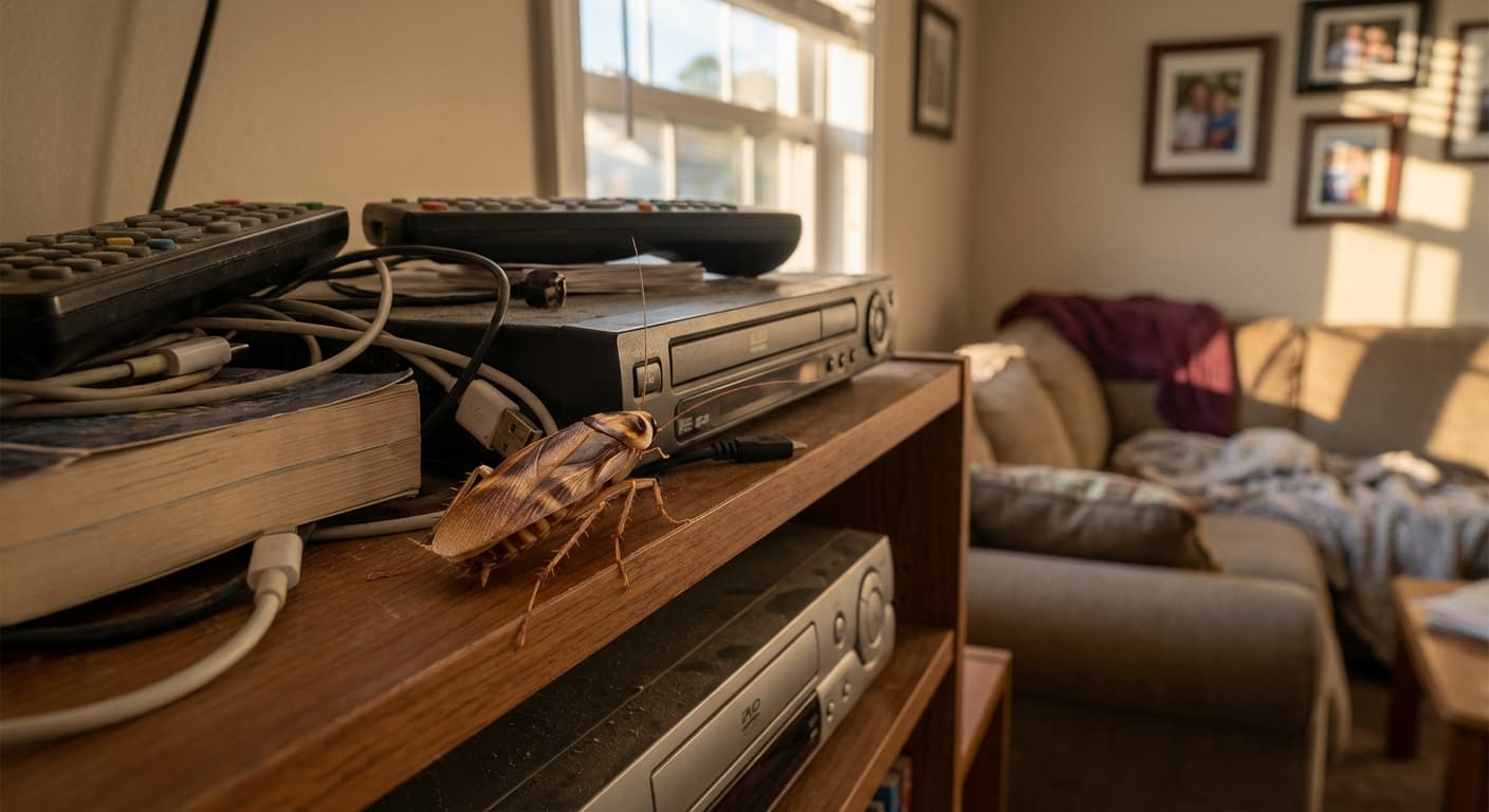 Brown-banded cockroach