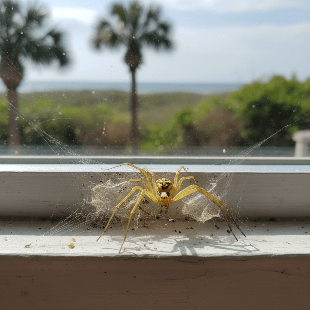 Yellow sac spider