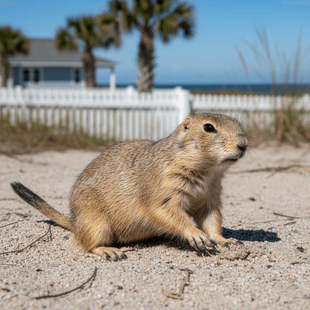 Black-tailed prairie dog
